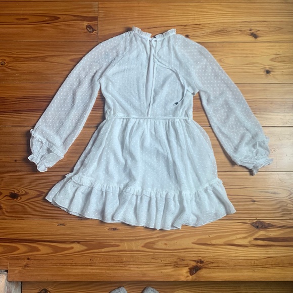 White polka dot dress - Picture 3 of 5